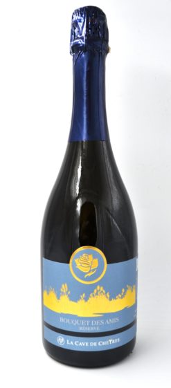 Vin mousseux Bouquet des Amis Réserve Extra-Brut méthode champenoise vin pétillant suisse champagne suisse vin mousseux haut-de-gamme premium réserve 24 mois