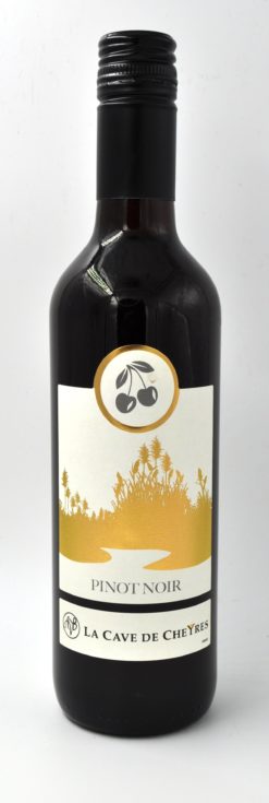 Pinot noir de cheyres clone cortaillod mariafeld sélection massale Cheyres AOC vin fribourgeois estavayer pinot noir de font vin suisse terroir fribourg bouteille 50cl pratique capsule à vis