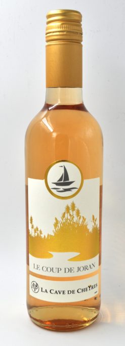 rosé de pinot noir oeil-de-perdrix le coup de joran lac de neuchâtel vin fribourgeois AOC cheyres excellent rosé médaille d'argent grand prix du vin suisse 50cl à vis